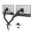 Dual Monitor Mount With Spring Arms