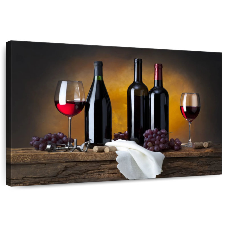 Bottles Of, 30" H x 45" W