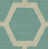 Light Blue Hexagonal; 0461-54 selected