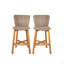 Tabouret de bar d'extérieur Lymington, ensemble de 2-747196492