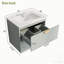 Ensemble de meuble-lavabo simple 24 po avec plateau en céramique Taisean-1512959963
