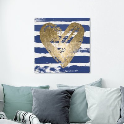 « my marine cœur », peinture sur toile