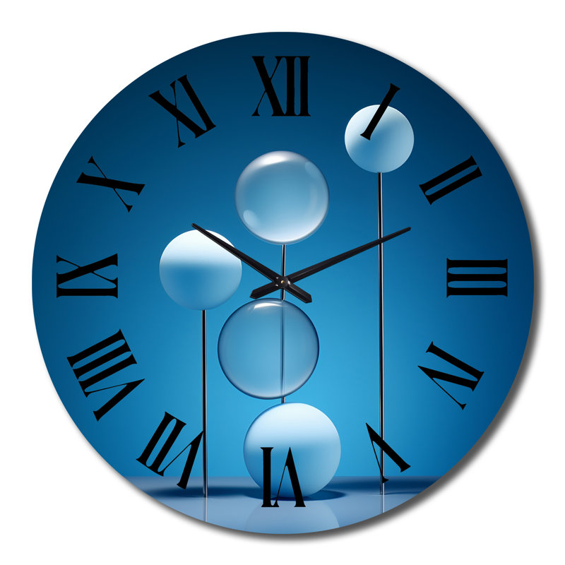 Horloge murale Serenity Sapphire, Très grand