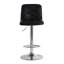 Peter Swivel Upholstered Adjustable Height Bar Stool-29205555