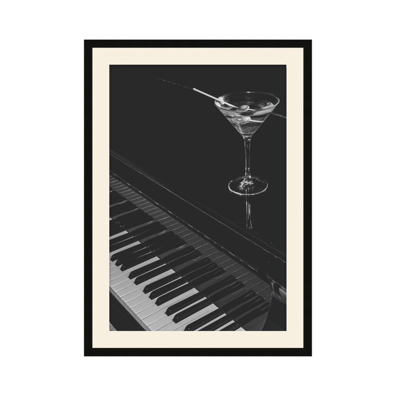 Martini Melody 1 Print by Studio L57 Narrative, 47.75" H x 33.75" W