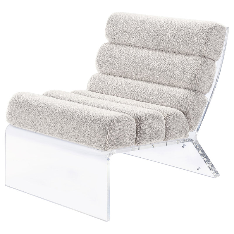 Chaise rembourrée en acrylique Freeman