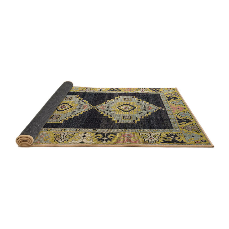 Tapis abstrait moderne 4602, Rond 6 pi