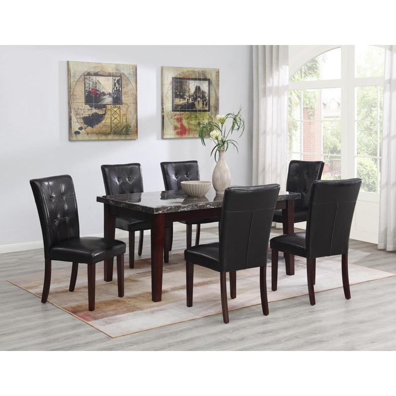 Chaise d'appoint brune