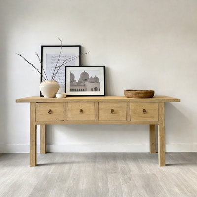 Console de style champêtre