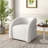 Aunna Upholstered Swivel Barrel Chair-753683426