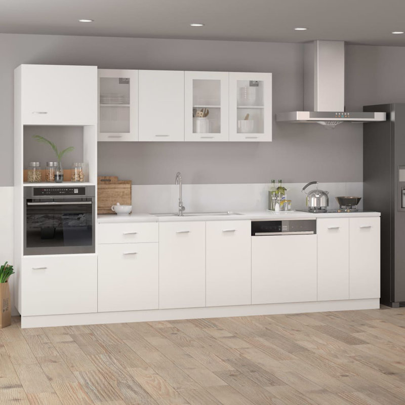 Hanging Glass Cabinet Lyon, White