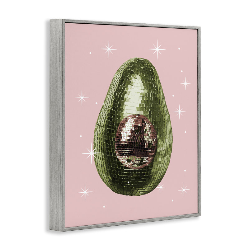 Giclée encadrée par Avocado, design par Lil 'Rue, H 20 po x l 16 po, Estampe numérique Farmhouse