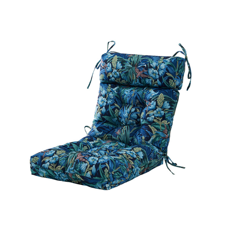 Outdoor Seat / Back Cushion, Multicolored Floral 7