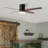 Arauz 52" Flush Mount Ceiling Fan with LED Lights-694504777