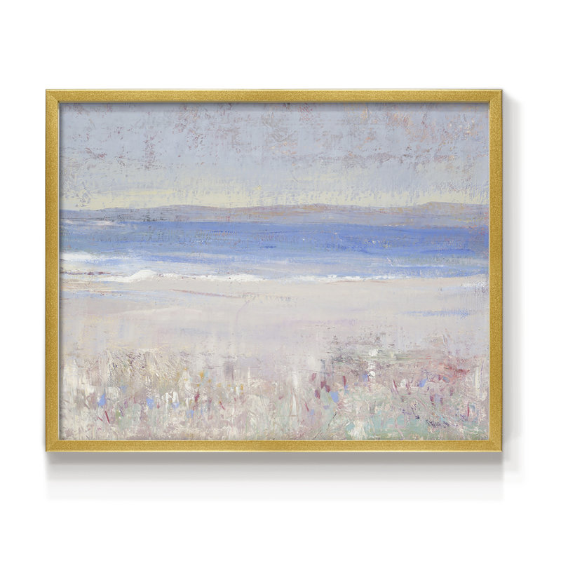 «Beach Textures II», reproduction encadrée, H 11 po x l 14 po