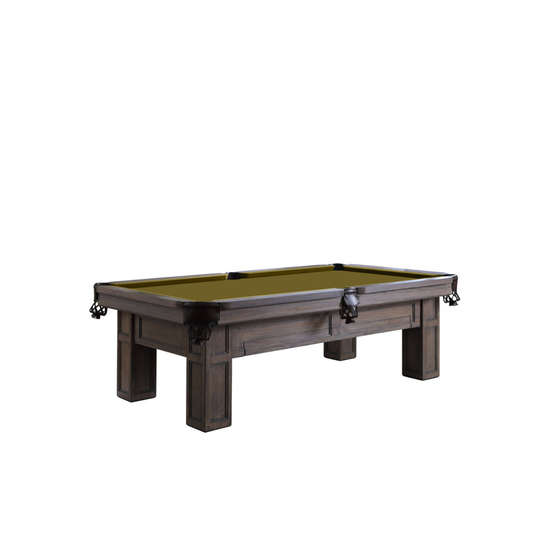 Cooper Creek 8' Slate Pool Table with Professional Installation Included, Olive