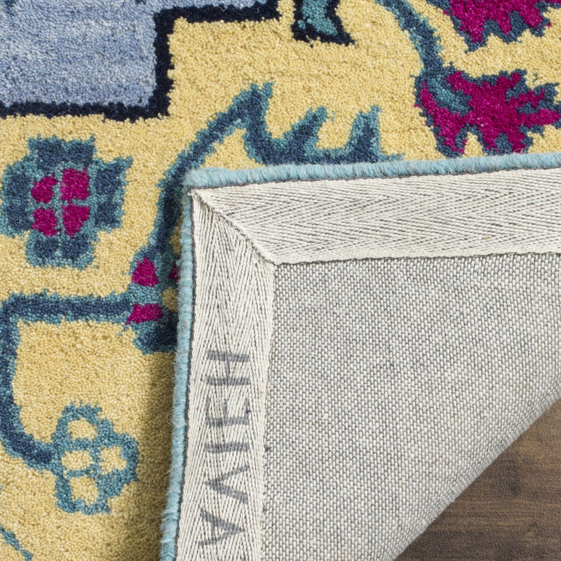 Blokzijl Hand Tufted Wool Oriental Rug, Rectangle 2' x 3'