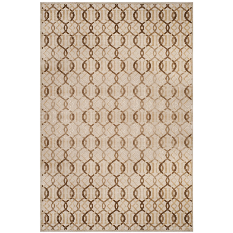 Van Wyck Paradise Viscose Geometric Rug, Rectangle 8' x 11'