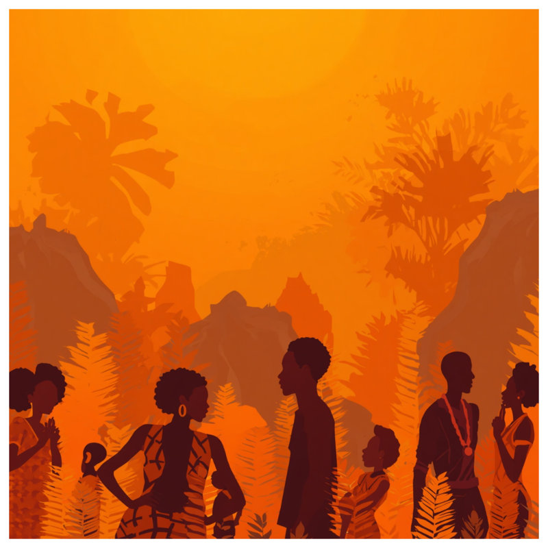 Rideaux de fenêtre Silhouette People, 50 po x 80 po - 1 panneau, Transparent