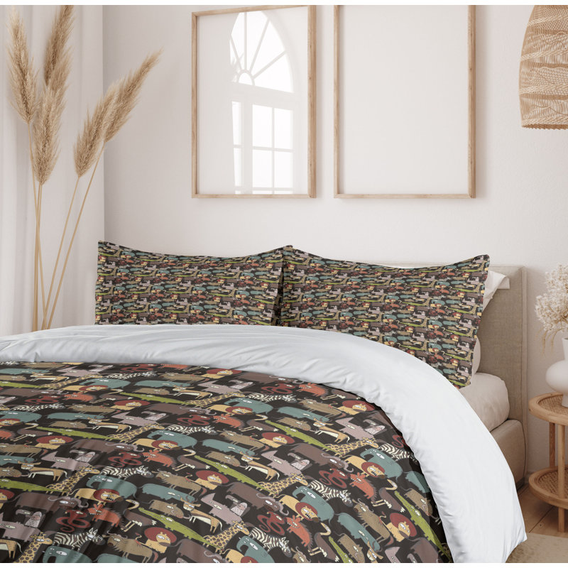 No Duvet Cover, California King Duvet Cover + 2 Standard Shams