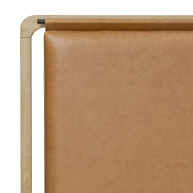 Rosedale Upholstered Bed, Yucca Oak/Chaps Sand, Twin