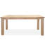 Ensemble de table de salle à manger d'extérieur en teck récupéré 71 po avec quatre fauteuils en teck 71 po Bovey-1431610853-1431610859