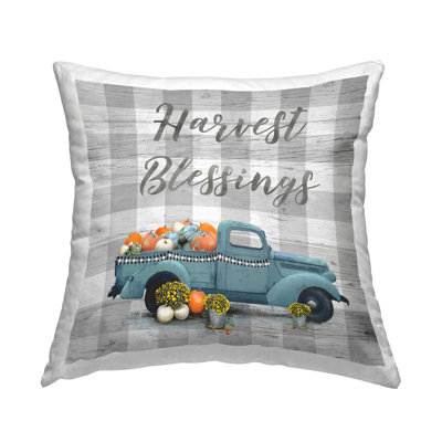 Plaid Throw Pillow