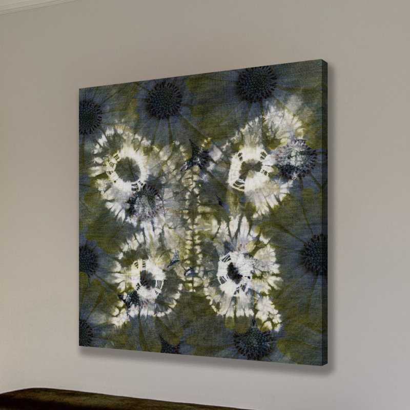 « tie teintes papillon » par parvez taj,, reproduction d’art sur toile tendue, H 40 po x l 40 po x P 1,5 po