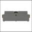 Causeuse en chenille avec tiroirs coulissants, tables d'appoint et porte-gobelet-672776753
