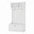 Hall Tree with Storage Shoe Bench for Entryway and Hallway, 4-in-1 Design Coat Racks with Hooks for Living Room, White-1942172904