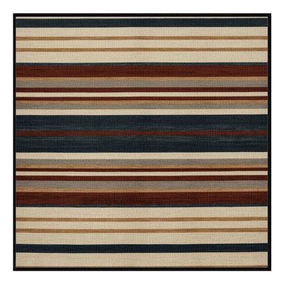 Washable Canyon Striped Area Rug