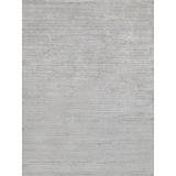 Sanctuary Striped Area Rug in Light Silver