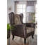 Fauteuil club à oreilles Sadika