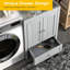 24 In. Laundry Cabinet Utility Sink Vanity, Stainless Steel Sink, Faucet And Cabinet Combo