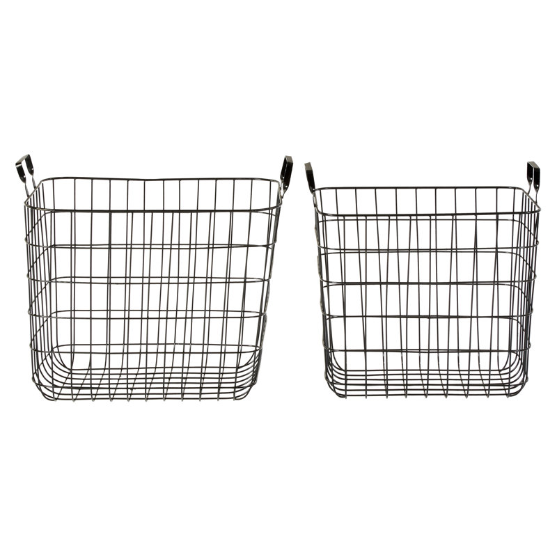 Wire 2 of Pieces Basket Set