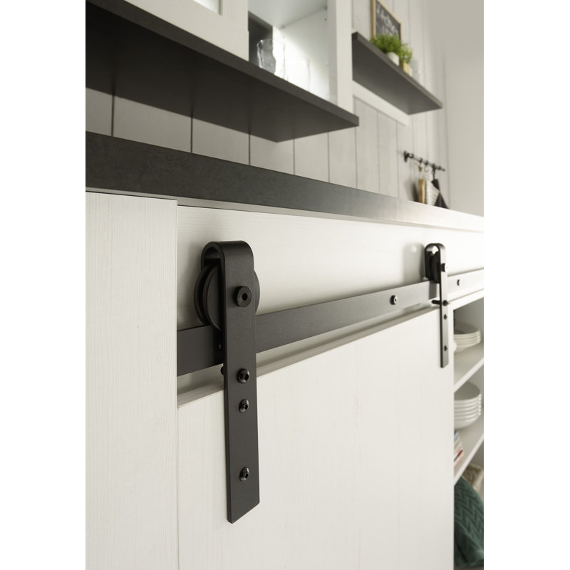 201cm Kitchen Pantry, White