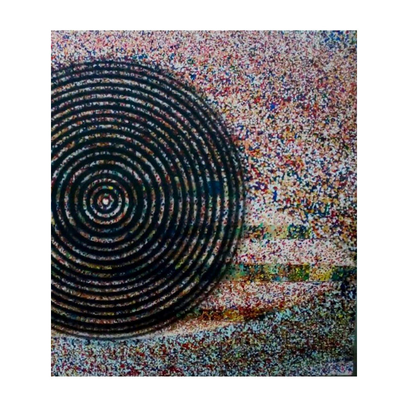 "The Eye", peinture acrylique par Ghanshyam Gupta