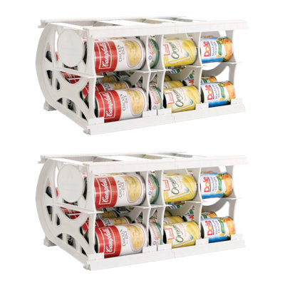Shelf Reliance Cansolidator 60 Can Canned Food & Soda Storage, (2 Pack)