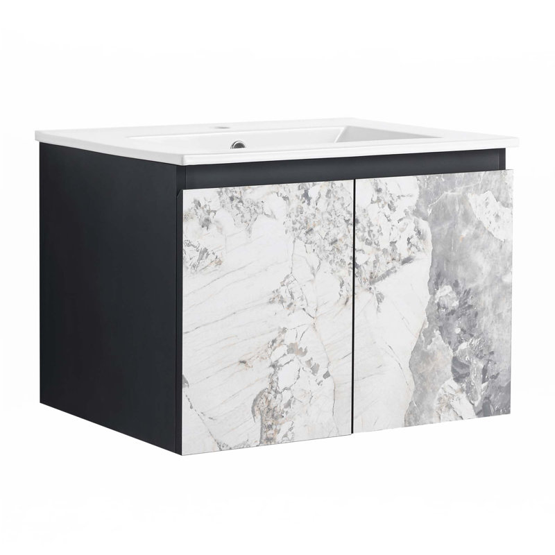 Floating Wall-Mounted Bathroom Vanity