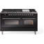 ILVE Nostalgie II 60 Dual Fuel Range, 9 Burners, Griddle-233757067-233757110