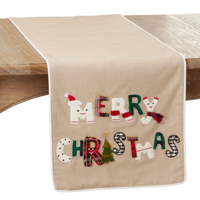 Kingsdale 100% Cotton Christmas Table Runner