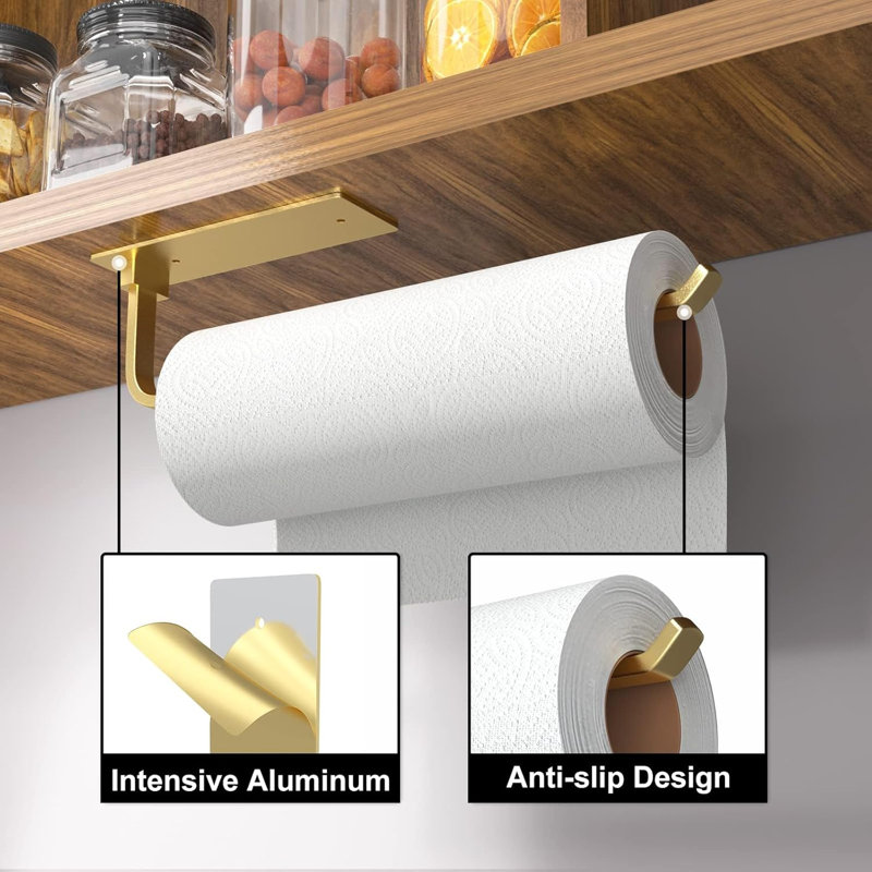 Gold Paper Towel Holder