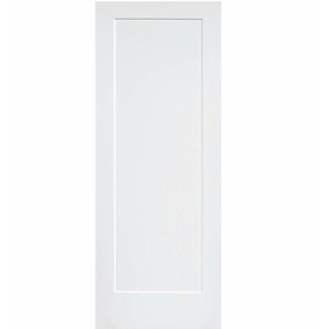 Paneled Solid Wood Primed Standard Door