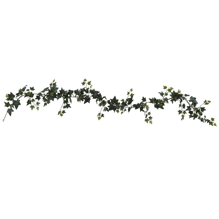 Faux Trailing Garland, Black