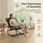 Chaise berçante d'extérieur avec coussin épais et doux-1967273704-1967273706