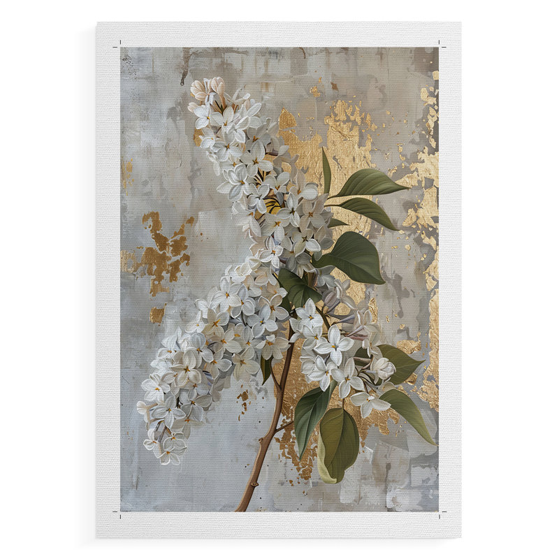Série FLORAL CCXLVII - Impression sur toile seulement - NON CADRE, H 27 po x l 18 po