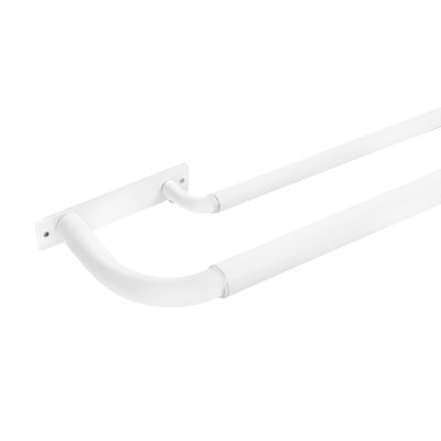 Laytonya Adjustable Double Curtain Rod