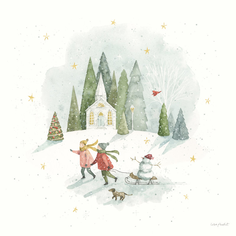 «Encanto Magical Winterland IV» par Lisa Audit, H 20 po x l 20 po