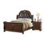 Lit tête de lit capitonné Traditional-812720364
