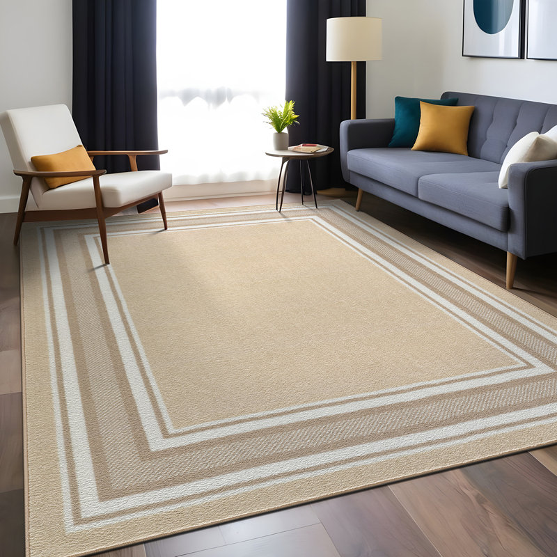 Tapis beige Avigail, Rectangle 7 pi 10 po x 10 pi 4 po
